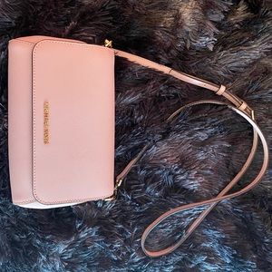 SOLD Michael Kors Pink Crossbody Bag
